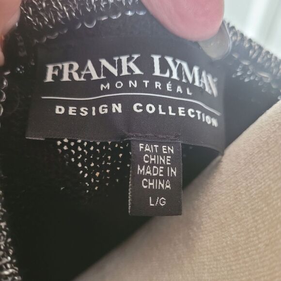 BLACK/SILVER SEQUINED ROCK AND ROLL SWEATER - Picture 6 of 10